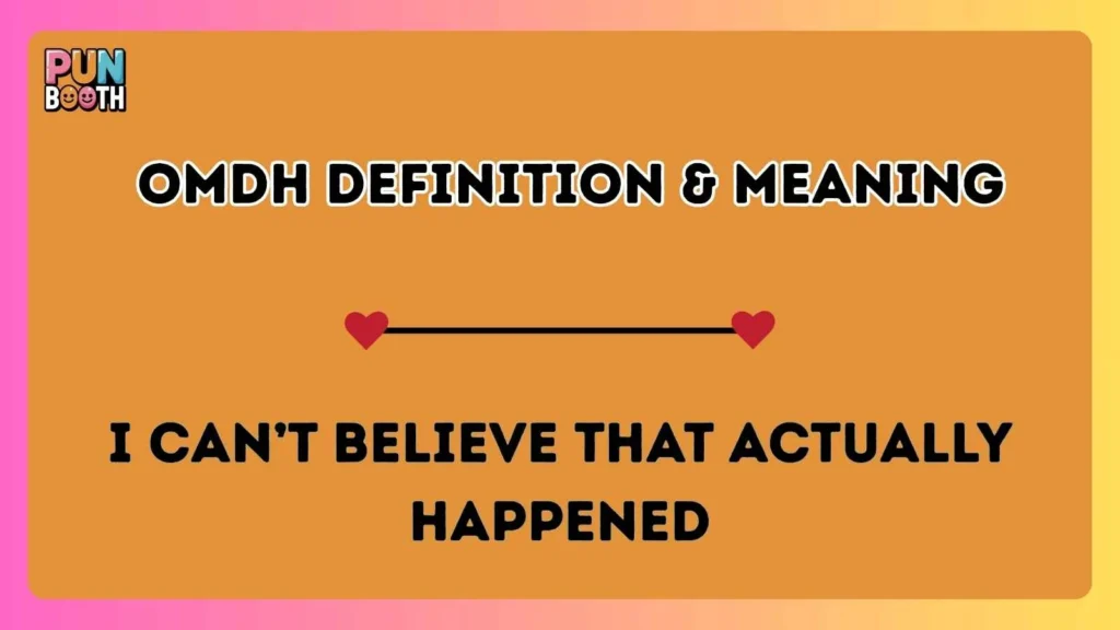 omdh Definition & Meaning