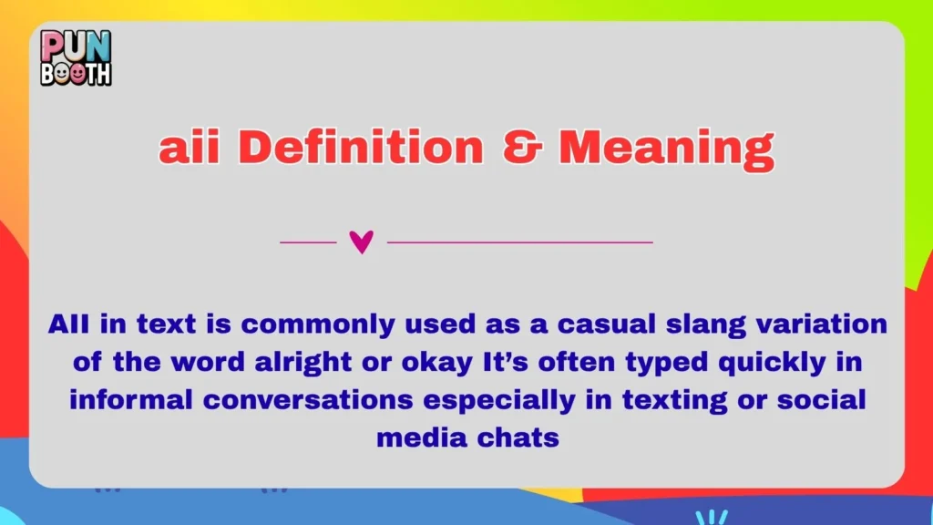aii Definition & Meaning