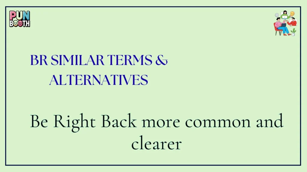 br Similar Terms & Alternatives