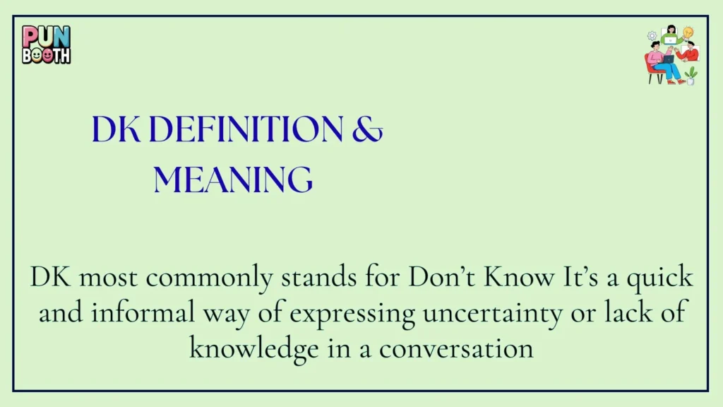 dk Definition & Meaning 