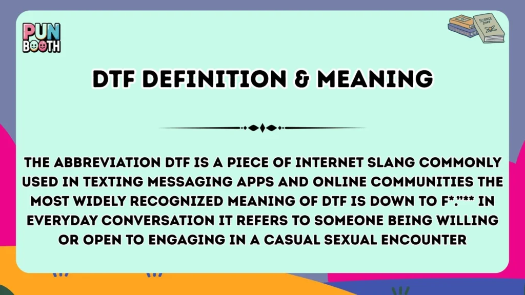 dtf Definition & Meaning