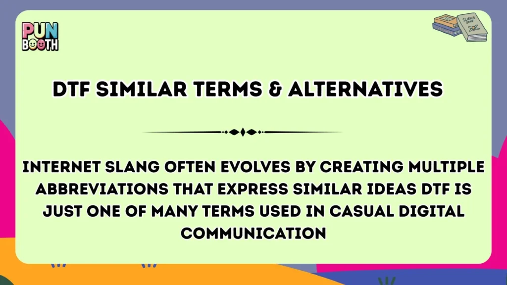 dtf Similar Terms & Alternatives