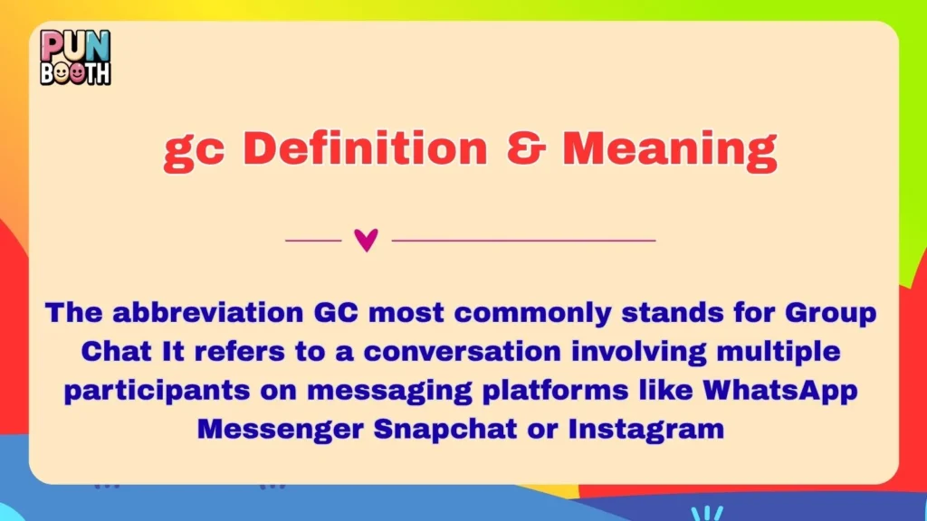 gc Definition & Meaning