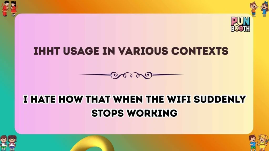 ihht Usage in Various Contexts