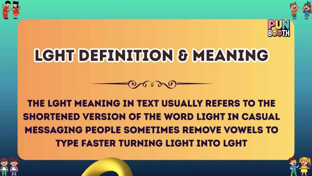 lght Definition & Meaning