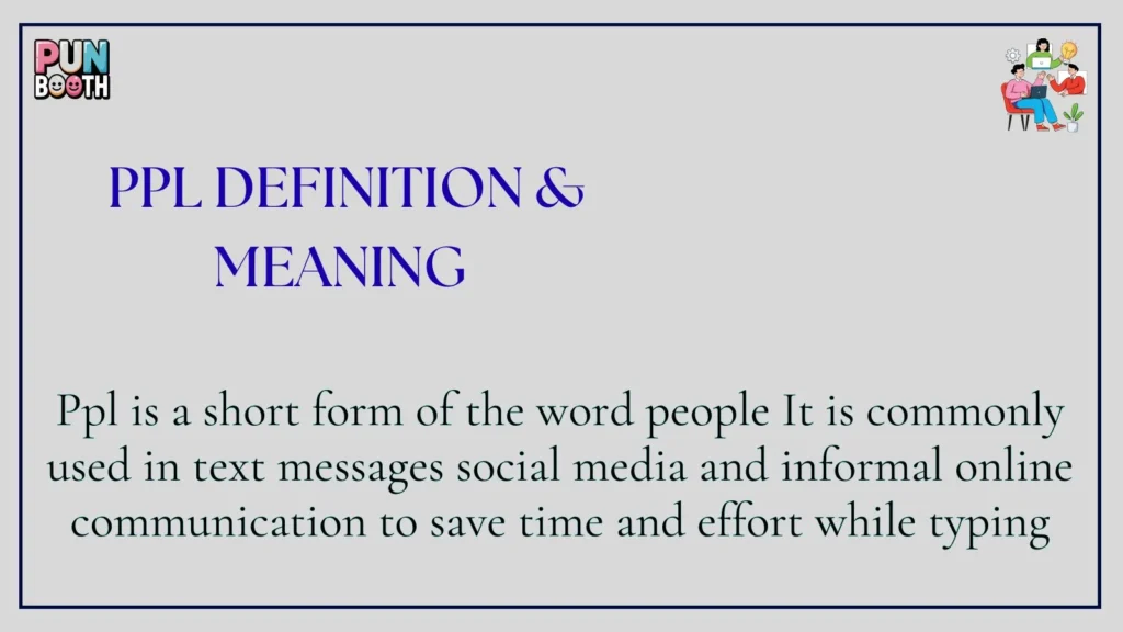 ppl Definition & Meaning 