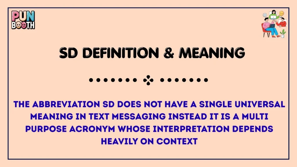 sd Definition & Meaning