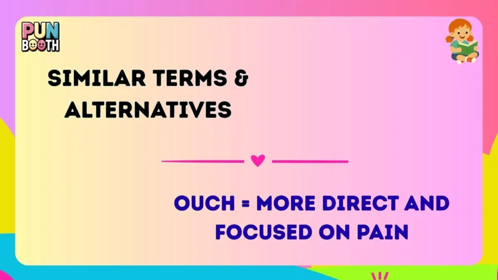 Similar Terms & Alternatives