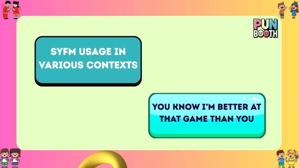 syfm Usage in Various Contexts