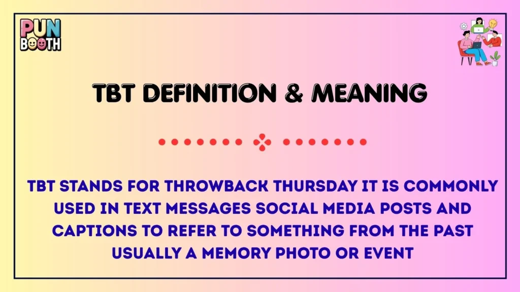 tbt Definition & Meaning