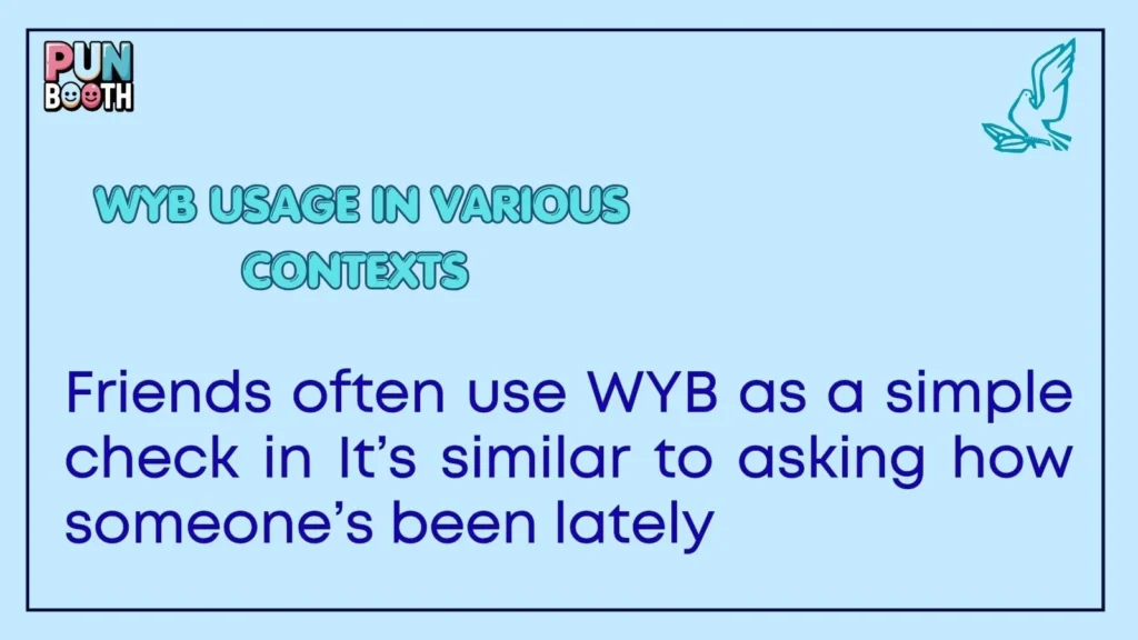 wyb Usage in Various Contexts 