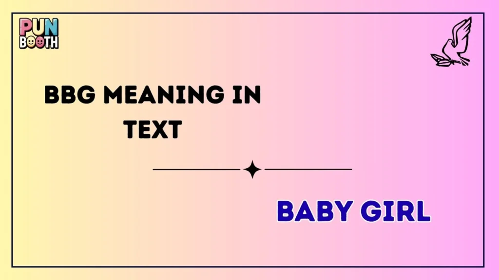 BBG meaning in text