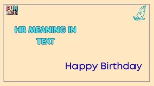 hb meaning in text