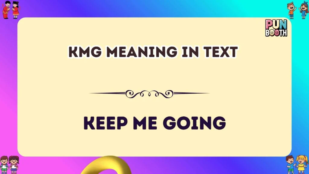 KMG meaning in text