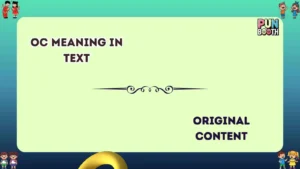 OC meaning in text