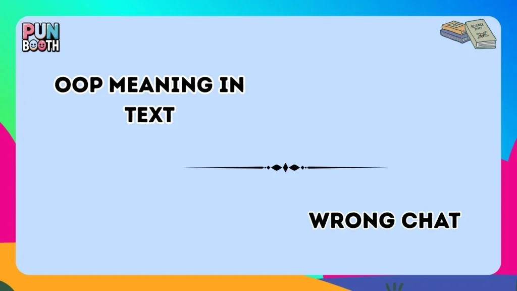 oop meaning in text