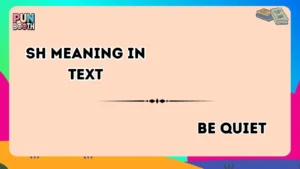 sh meaning in text