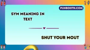 sym meaning in text